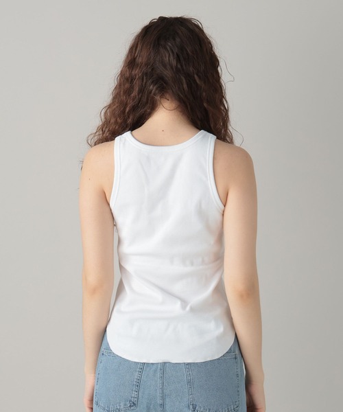 FOREVER 21（フォーエバー トゥエンティーワン）の「【2024SS】カップ付きアメスリタンク（タンクトップ・レディース・ホワイト/グリーン/ブラック・SMALL/MEDIUM）」の14枚目の写真