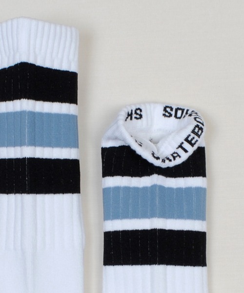 LAND by MILKBOY（ランドバイミルクボーイ）の「SKATE HARD ソックス（ソックス/靴下・メンズ・A/B・FREE）」の4枚目の写真