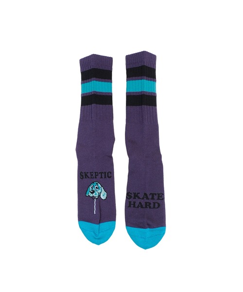LAND by MILKBOY（ランドバイミルクボーイ）の「SKATE HARD ソックス（ソックス/靴下・メンズ・A/B・FREE）」の6枚目の写真