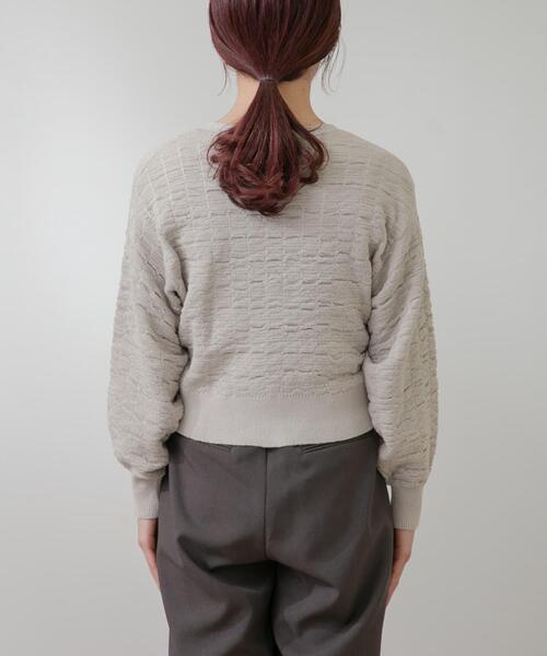 F by ROSSO（エフバイロッソ）の「F by ROSSO　ラメニットビスチェ+カーディガン（カーディガン/ボレロ・レディース・ベージュ系その他/ブラウン系その他・FREE）」の14枚目の写真