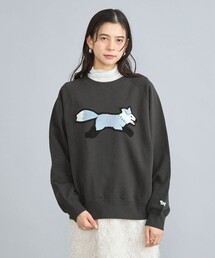PENNEYS（ぺニーズ）別注サガラ刺繍裏毛コットンスウェット