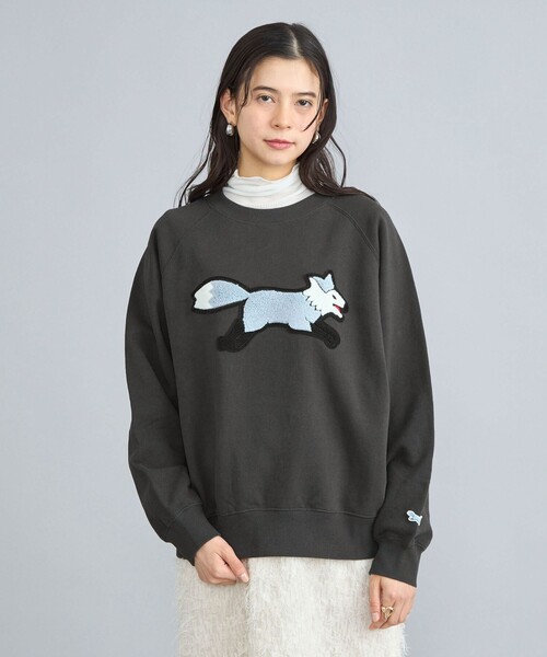 PENNEYS(ぺニーズ)の「PENNEYS(ぺニーズ)別注サガラ刺繍裏毛コットンスウェット(Tシャツ/カットソー・レディース・オフホワイト/ライトグレー/ダークグレー・FREE)」の3枚目の写真