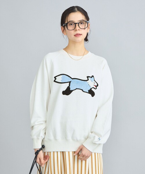 PENNEYS(ぺニーズ)の「PENNEYS(ぺニーズ)別注サガラ刺繍裏毛コットンスウェット(Tシャツ/カットソー・レディース・オフホワイト/ライトグレー/ダークグレー・FREE)」の12枚目の写真