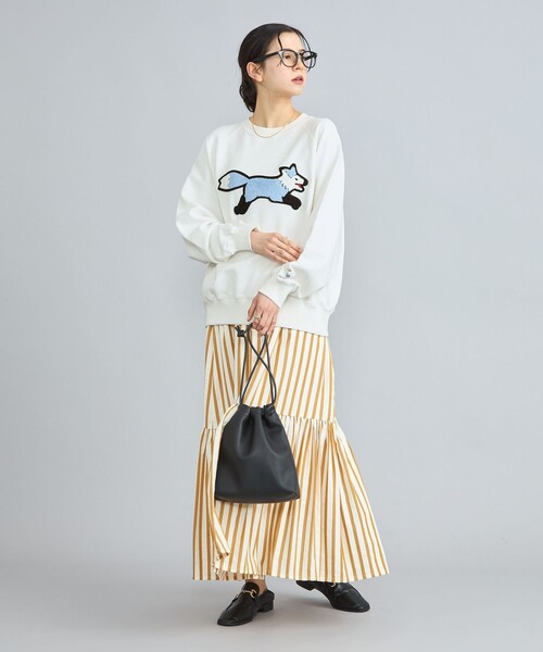 PENNEYS(ぺニーズ)の「PENNEYS(ぺニーズ)別注サガラ刺繍裏毛コットンスウェット(Tシャツ/カットソー・レディース・オフホワイト/ライトグレー/ダークグレー・FREE)」の16枚目の写真