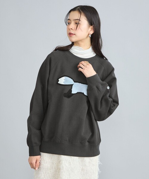 PENNEYS(ぺニーズ)の「PENNEYS(ぺニーズ)別注サガラ刺繍裏毛コットンスウェット(Tシャツ/カットソー・レディース・オフホワイト/ライトグレー/ダークグレー・FREE)」の18枚目の写真