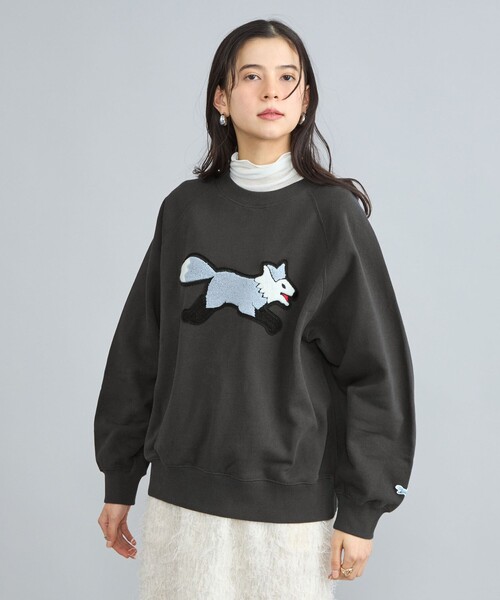 PENNEYS(ぺニーズ)の「PENNEYS(ぺニーズ)別注サガラ刺繍裏毛コットンスウェット(Tシャツ/カットソー・レディース・オフホワイト/ライトグレー/ダークグレー・FREE)」の19枚目の写真