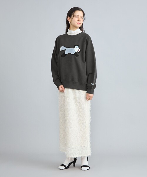 PENNEYS(ぺニーズ)の「PENNEYS(ぺニーズ)別注サガラ刺繍裏毛コットンスウェット(Tシャツ/カットソー・レディース・オフホワイト/ライトグレー/ダークグレー・FREE)」の21枚目の写真