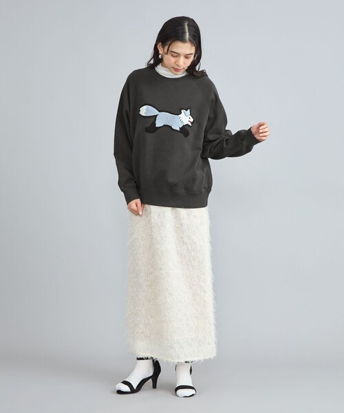 PENNEYS(ぺニーズ)の「PENNEYS(ぺニーズ)別注サガラ刺繍裏毛コットンスウェット(Tシャツ/カットソー・レディース・オフホワイト/ライトグレー/ダークグレー・FREE)」の22枚目の写真