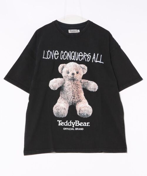 TeddyBear ロゴピグメントTEE（Tシャツ/カットソー）｜JUGLANS（ユグランス）