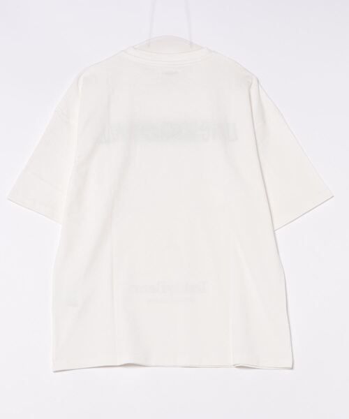 JUGLANS(ユグランス)の「【Teddy Bear】ロゴピグメントTEE/テディベアTシャツ/メンズ(Tシャツ/カットソー・メンズ・ホワイト/ブラック/グレー・L/M)」の4枚目の写真