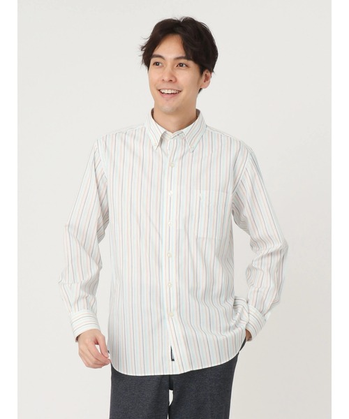 McGREGOR（マックレガー）の「イージーケアボタンダウンシャツ（シャツ/ブラウス・メンズ・レッド/サンドベージュ/ワイン/ネイビー/グリーン系その他・L/M/XL）」の6枚目の写真