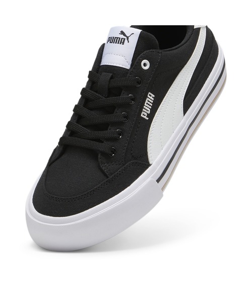PUMA(プーマ)の「PUMA プーマ ユニセックス コート クラシック VULC PS スニーカー(スニーカー・メンズ・ホワイト×ブラック/ブラック×ホワイト・24.0cm/25.5cm/25.0cm/24.5cm/22.0cm/27.0cm/26.5cm/26.0cm/27.5cm/29.0cm/28.5cm/28.0cm/23.5cm/23.0cm/22.5cm)」の11枚目の写真
