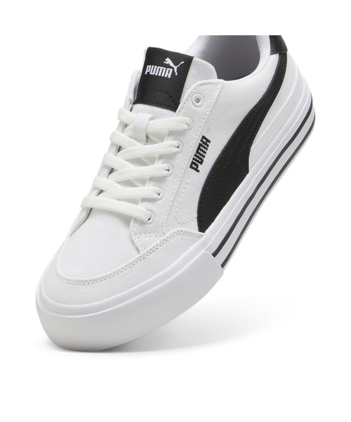 PUMA(プーマ)の「PUMA プーマ ユニセックス コート クラシック VULC PS スニーカー(スニーカー・メンズ・ホワイト×ブラック/ブラック×ホワイト・24.0cm/25.5cm/25.0cm/24.5cm/22.0cm/27.0cm/26.5cm/26.0cm/27.5cm/29.0cm/28.5cm/28.0cm/23.5cm/23.0cm/22.5cm)」の16枚目の写真
