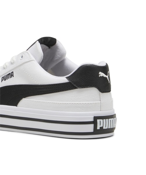 PUMA(プーマ)の「PUMA プーマ ユニセックス コート クラシック VULC PS スニーカー(スニーカー・メンズ・ホワイト×ブラック/ブラック×ホワイト・24.0cm/25.5cm/25.0cm/24.5cm/22.0cm/27.0cm/26.5cm/26.0cm/27.5cm/29.0cm/28.5cm/28.0cm/23.5cm/23.0cm/22.5cm)」の15枚目の写真