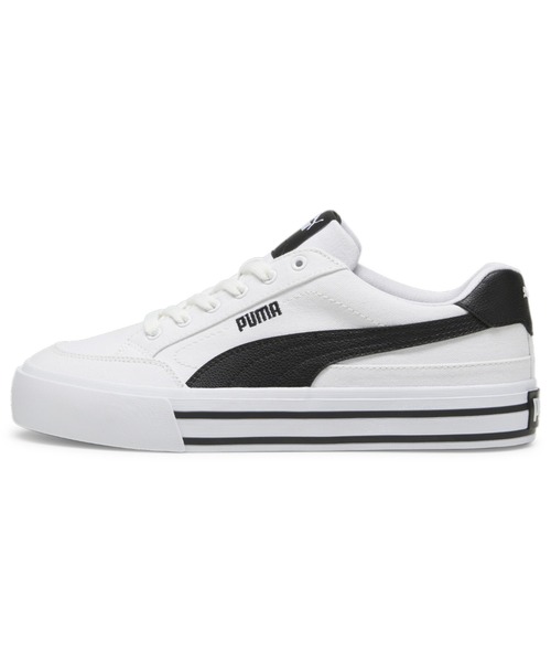 PUMA(プーマ)の「PUMA プーマ ユニセックス コート クラシック VULC PS スニーカー(スニーカー・メンズ・ホワイト×ブラック/ブラック×ホワイト・24.0cm/25.5cm/25.0cm/24.5cm/22.0cm/27.0cm/26.5cm/26.0cm/27.5cm/29.0cm/28.5cm/28.0cm/23.5cm/23.0cm/22.5cm)」の18枚目の写真