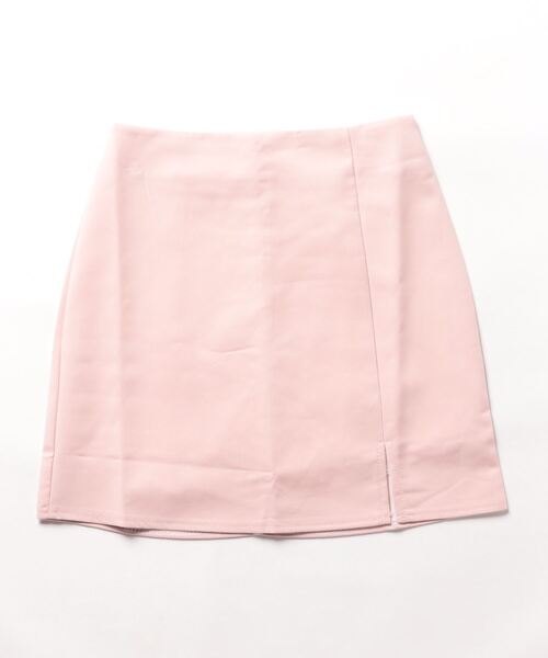 Mayree（メイリー）の「【Mayree】フロントスリットミニスカート（スカート・レディース・イエロー/ホワイト/テラコッタ/グリーン/ピンク/ブラック/カーキ/パープル・SMALL/MEDIUM/LARGE/X-LARGE）」の11枚目の写真