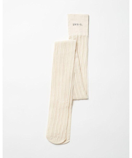 SWEDISH STOCKING（スウェディッシュストッキングス）の「Siri Stripe Tights White（タイツ/ストッキング・レディース・ホワイト・L/M/S）」の2枚目の写真