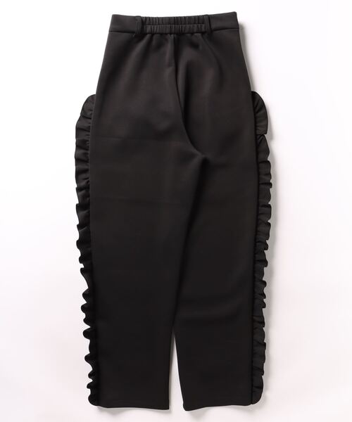 STYLEBLOCK（スタイルブロック）の「カットダンボールサイドフリルパンツ（その他パンツ・レディース・ピンク/アイボリー/ブラック/グレー・M）」の5枚目の写真