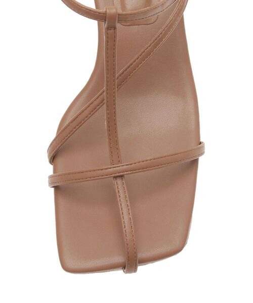 LAGUNAMOON(ラグナムーン)の「ナローストラップサンダル(サンダル・レディース・ブラック/キャメル・M/S)」の12枚目の写真