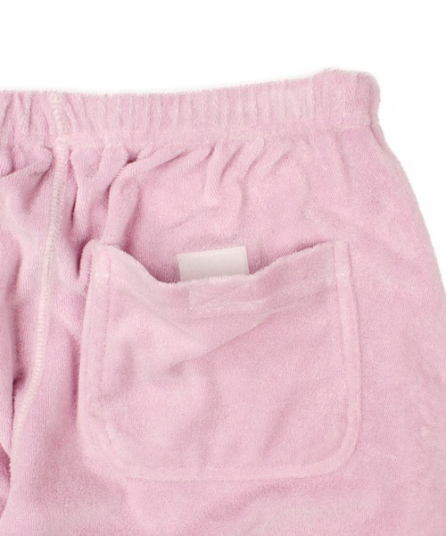 Universal Style Wear（ユニバーサルスタイルウェア）の「Universal Style Wear ピグメント パイル ショーツ（その他パンツ・メンズ・スミクロ/ダークネイビー/ピンク/グレイッシュベージュ・MEDIUM/LARGE/X-LARGE）」の15枚目の写真