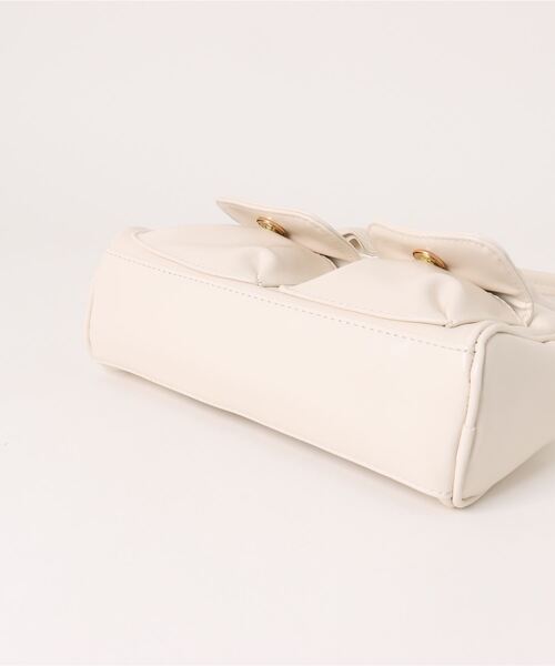 HALEY PESCA（ヘーリーペスカ）の「HALEY PESCA/【軽量】2ポケットハンドバッグ（ハンドバッグ・レディース・ブラウン/ホワイト/ブラック/レッド・FREE）」の6枚目の写真