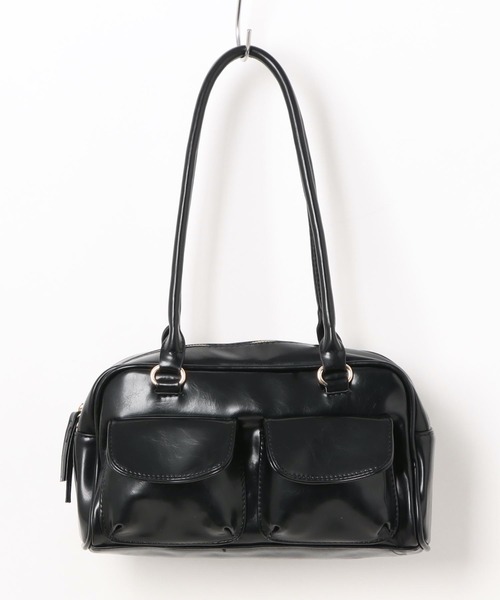 HALEY PESCA（ヘーリーペスカ）の「HALEY PESCA/【軽量】2ポケットハンドバッグ（ハンドバッグ・レディース・ブラウン/ホワイト/ブラック/レッド・FREE）」の13枚目の写真