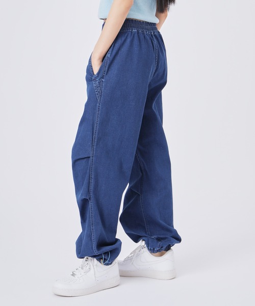 Amazon | [ナージー] Water proof Denim フレアカーゴデニム