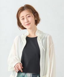 【UVカット・接触冷感】汗じみ防止加工タンクトップ