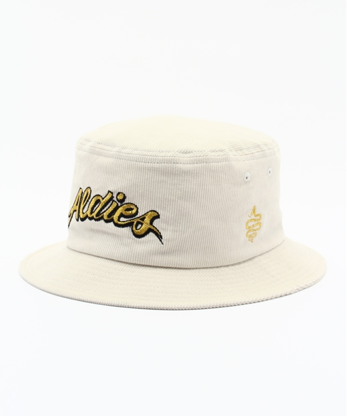 ALDIES（アールディーズ）の「Classic Hat ロゴ刺繍入りバケットハット（ハット・メンズ・ネイビー/ホワイト/ブラウン/グリーン・FREE）」の2枚目の写真