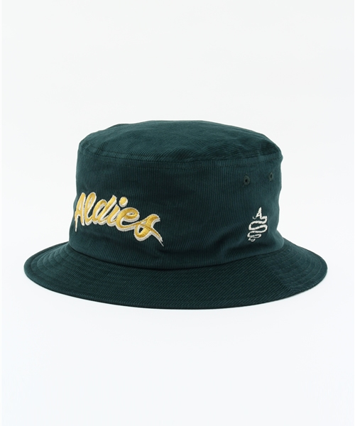 ALDIES（アールディーズ）の「Classic Hat ロゴ刺繍入りバケットハット（ハット・メンズ・ネイビー/ホワイト/ブラウン/グリーン・FREE）」の3枚目の写真