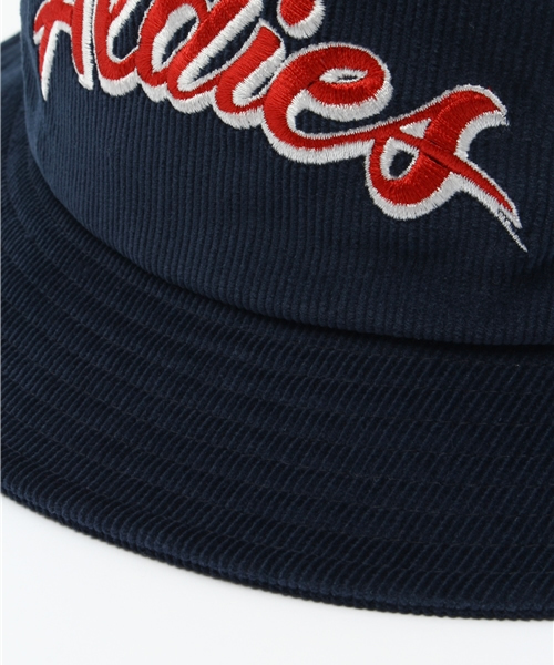 ALDIES（アールディーズ）の「Classic Hat ロゴ刺繍入りバケットハット（ハット・メンズ・ネイビー/ホワイト/ブラウン/グリーン・FREE）」の8枚目の写真