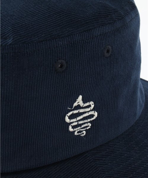 ALDIES（アールディーズ）の「Classic Hat ロゴ刺繍入りバケットハット（ハット・メンズ・ネイビー/ホワイト/ブラウン/グリーン・FREE）」の9枚目の写真