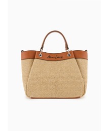 ARMANI EXCHANGE | 【A|X アルマーニ エクスチェンジ】A|Xロゴ　ストローミディアムハンドバッグ(ハンドバッグ)
