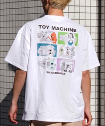 【ムラサキスポーツ限定】TOY MACHINE/トイマシーン 半袖Tシャツ バックプリント MTMSEST4