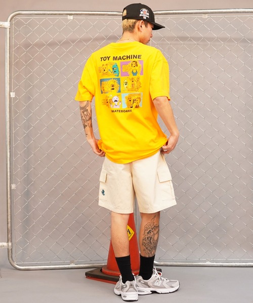 TOY MACHINE(トイ マシーン)の「【ムラサキスポーツ限定】TOY MACHINE/トイマシーン 半袖Tシャツ バックプリント MTMSEST4(Tシャツ/カットソー・メンズ・イエロー/ホワイト/ブラック・L/M/XL)」の17枚目の写真