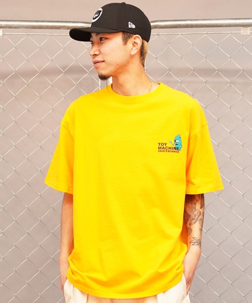 TOY MACHINE(トイ マシーン)の「【ムラサキスポーツ限定】TOY MACHINE/トイマシーン 半袖Tシャツ バックプリント MTMSEST4(Tシャツ/カットソー・メンズ・イエロー/ホワイト/ブラック・L/M/XL)」の15枚目の写真