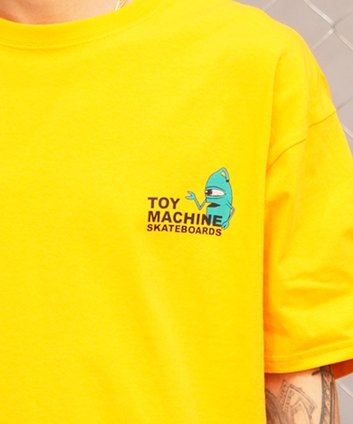 TOY MACHINE(トイ マシーン)の「【ムラサキスポーツ限定】TOY MACHINE/トイマシーン 半袖Tシャツ バックプリント MTMSEST4(Tシャツ/カットソー・メンズ・イエロー/ホワイト/ブラック・L/M/XL)」の11枚目の写真