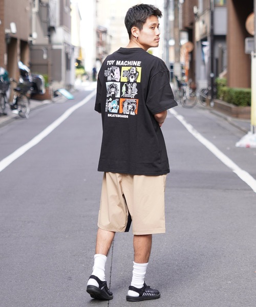 TOY MACHINE(トイ マシーン)の「【ムラサキスポーツ限定】TOY MACHINE/トイマシーン 半袖Tシャツ バックプリント MTMSEST4(Tシャツ/カットソー・メンズ・イエロー/ホワイト/ブラック・L/M/XL)」の20枚目の写真