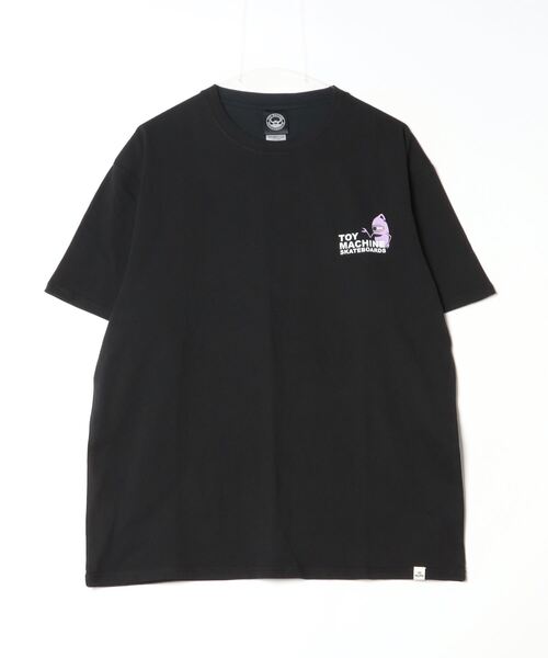 TOY MACHINE(トイ マシーン)の「【ムラサキスポーツ限定】TOY MACHINE/トイマシーン 半袖Tシャツ バックプリント MTMSEST4(Tシャツ/カットソー・メンズ・イエロー/ホワイト/ブラック・L/M/XL)」の8枚目の写真