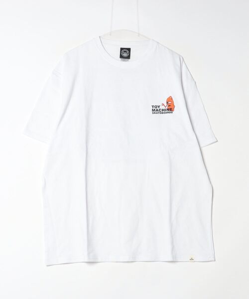 TOY MACHINE(トイ マシーン)の「【ムラサキスポーツ限定】TOY MACHINE/トイマシーン 半袖Tシャツ バックプリント MTMSEST4(Tシャツ/カットソー・メンズ・イエロー/ホワイト/ブラック・L/M/XL)」の9枚目の写真