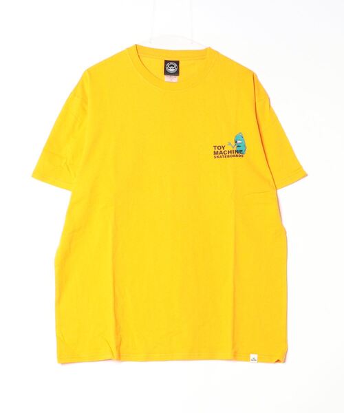 TOY MACHINE(トイ マシーン)の「【ムラサキスポーツ限定】TOY MACHINE/トイマシーン 半袖Tシャツ バックプリント MTMSEST4(Tシャツ/カットソー・メンズ・イエロー/ホワイト/ブラック・L/M/XL)」の7枚目の写真