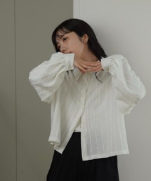 lawgy | wave line soft touch tops / ウェーブラインソフトタッチトップス(Tシャツ/カットソー)