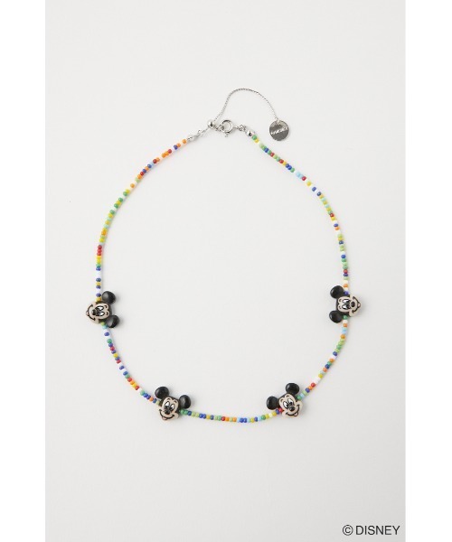 Disney SERIES CREATED by MUS(ディズニーシリーズクリエイテッドバイエムユーエス)の「MD BEADS チョーカー(ネックレス・レディース・マルチ・FREE)」の2枚目の写真