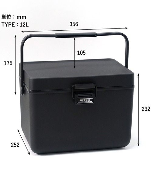POST GENERAL(ポストジェネラル)の「POST GENERAL/ポストジェネラル ザ アイスエラ ハードシェルクーラー 12L(アウトドアグッズ・メンズ・その他1・FREE)」の11枚目の写真