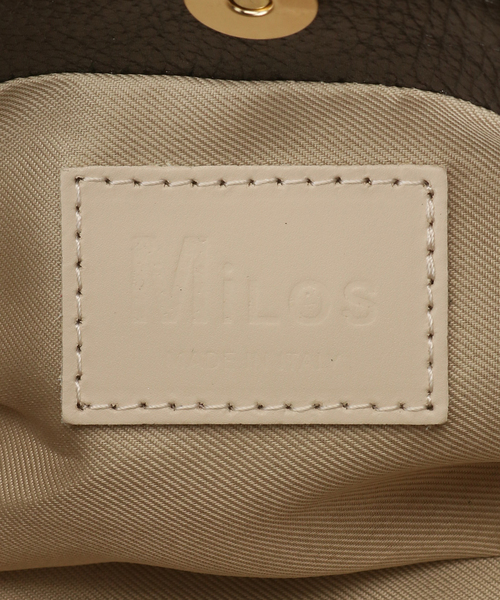 MILOS(ミロス)の「《アトレ恵比寿・WEB限定》【MILOS】金具付きトートSS(トートバッグ・レディース・ガンメタ・FREE)」の13枚目の写真