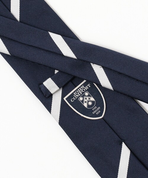 JOHN COMFORT（ジョンコンフォート）の「JOHN COMFORT / シルク ストライプ ネクタイ（ネクタイ・メンズ・ブラウン/パープル/ネイビー/ゴールド・ONE SIZE）」の12枚目の写真
