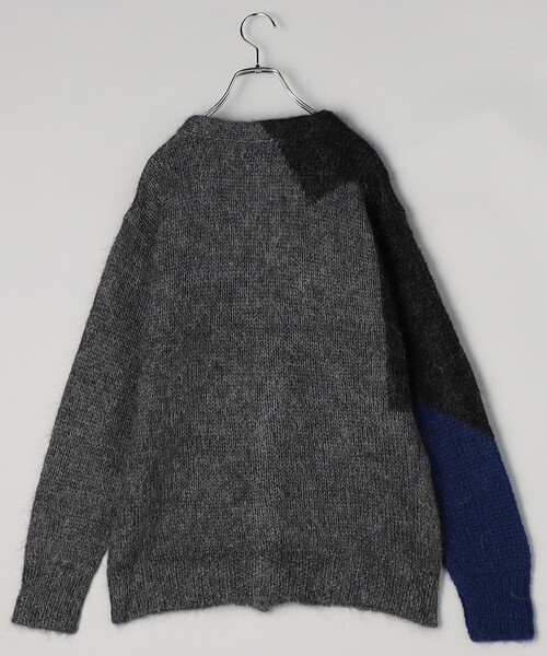 NOMA t.d.(ノーマティーディー)の「NOMA t.d./ノーマティーディー Hand Knitted Mohair Cardigan / モヘアかーディガン / N36-KN 01(ニット/セーター・メンズ・ブラック・2/3)」の2枚目の写真