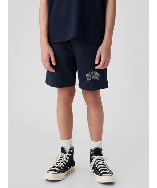 GAP(ギャップ)の「GAP1969ロゴ スウェットショートパンツ (キッズ)(スウェットパンツ・キッズ・グリーン/ホワイト系その他/グレー/ネイビー・120cm/130cm/140cm/150cm/160cm)」の4枚目の写真