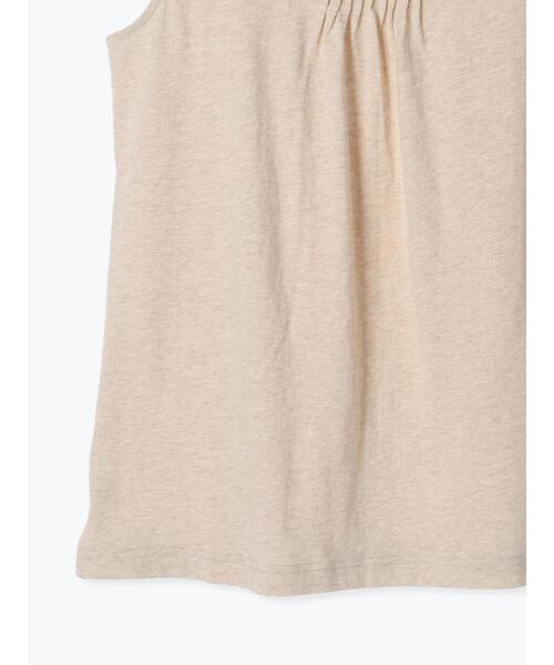 Samansa Mos2（サマンサ モスモス）の「パーツレース前後2WAYノースリーブ（Tシャツ/カットソー・レディース・ブラック/キナリ/オフホワイト・F）」の15枚目の写真