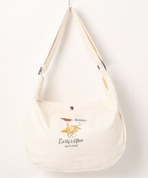 ALMOND（アーモンド）の「EARLY and OFTEN CANVAS SHOULDER BAG/アーモンドサーフテイストプリントキャンバスショルダーバッグ（ショルダーバッグ）」